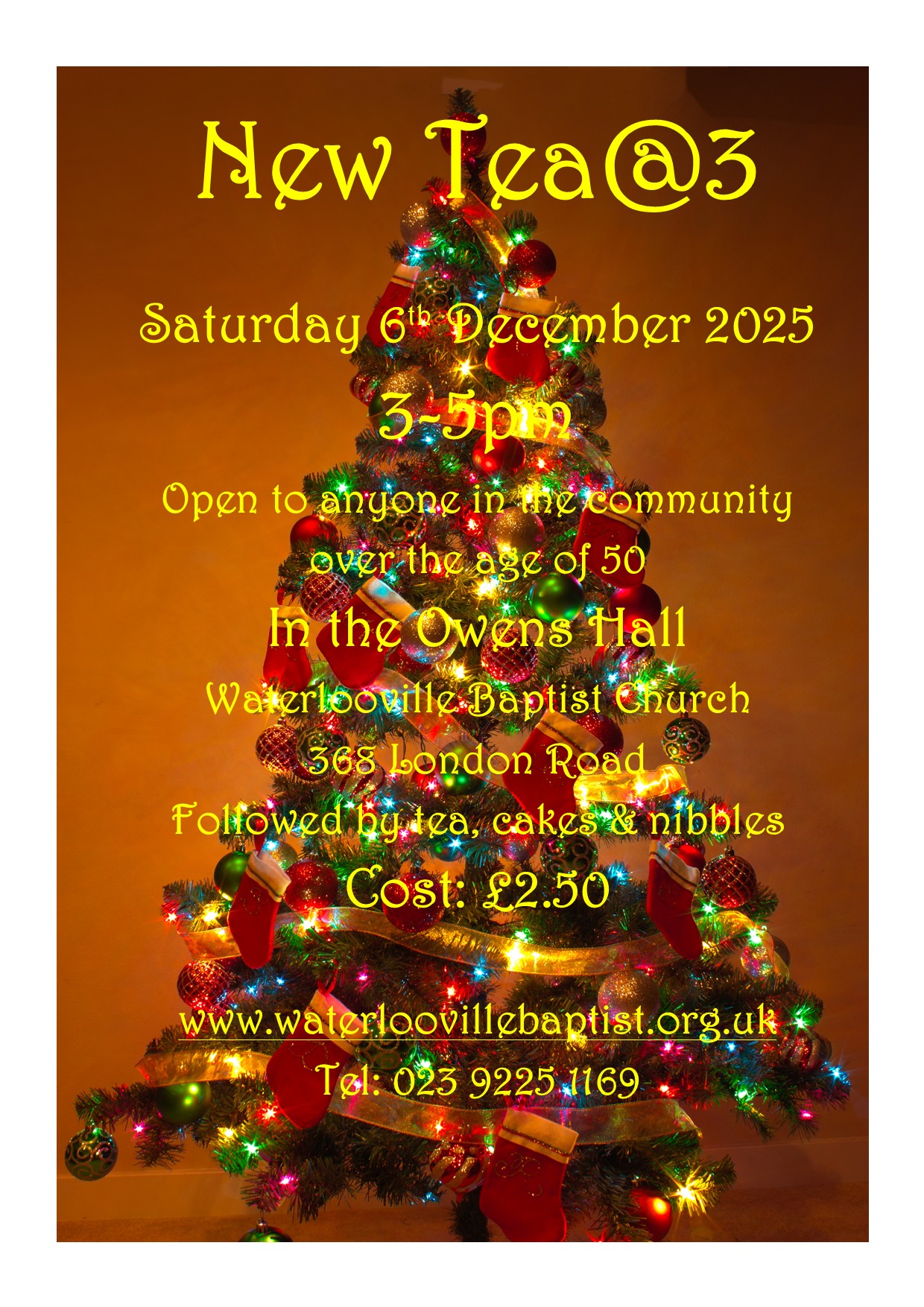 Poster - Christmas 6 December 